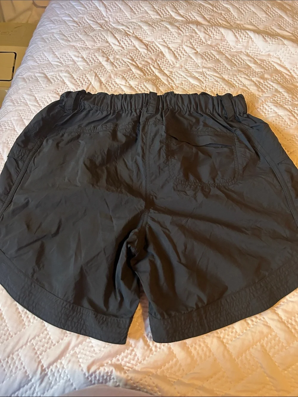 Free People Men's Black Drawstring Athletic Shorts